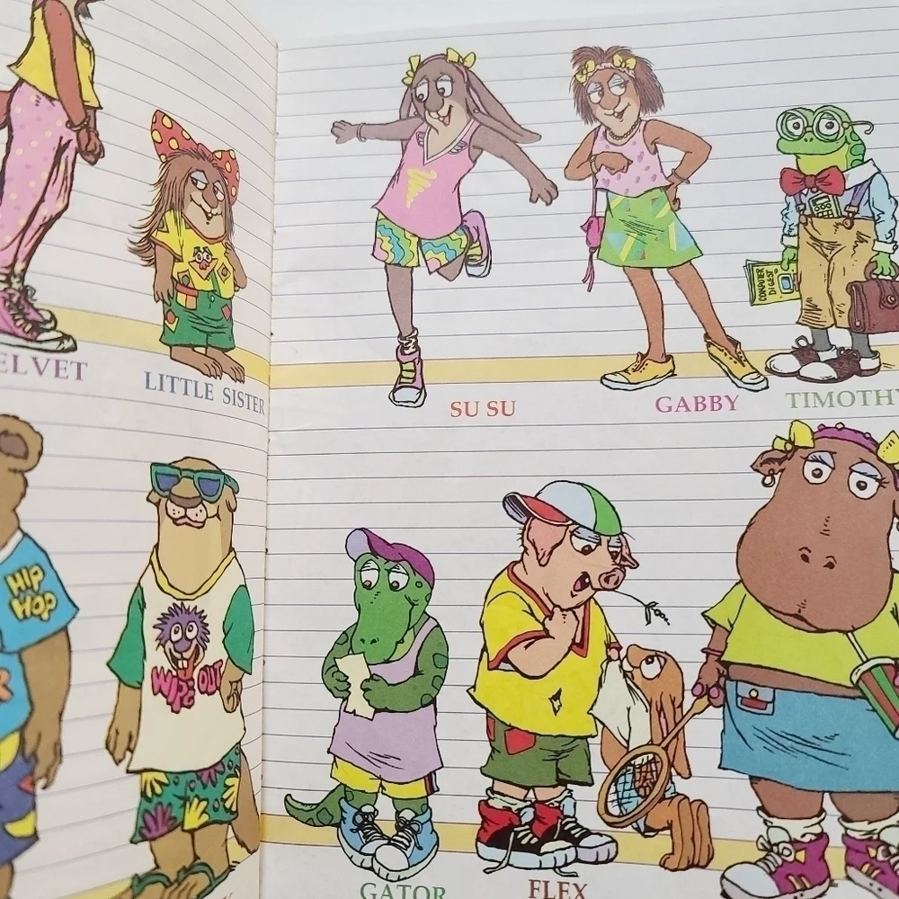 Vintage 1994 My Teacher is a Vampire LC + the Critter Kids Halloween Book